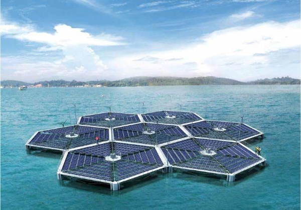 floating solar power